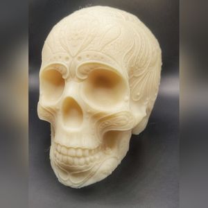 3d printed mandala skull